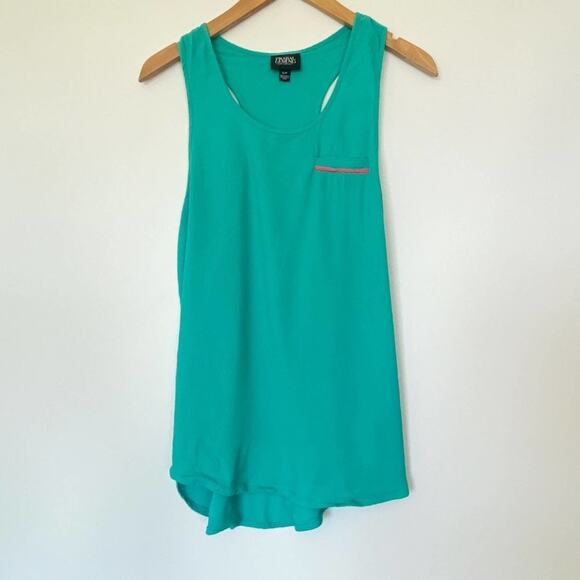 Prabal Gurung For Target Green Pebble Racerback Cami Tank Top Blouse NWT - Picture 7 of 10